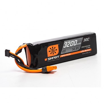 3200mAh 4S 14.8V Smart LiPo Battery 30C: IC3