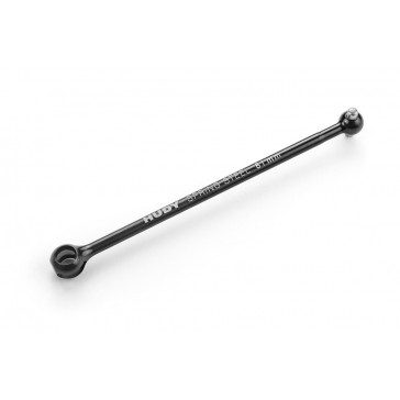FRONT DRIVE SHAFT 81MM WITH 2.5MM PIN - HUDY SPRING STEEL