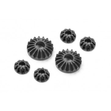 COMPOSITE GEAR DIFF BEVEL & SATELLITE GEARS (2+4)