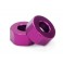 DISC.. SHOCK CAP BOTTOM 11 X 5MM (PURPLE/2PCS)