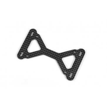 X10'15 GRAPHITE 2.5MM ARM MOUNT PLATE