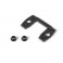 XT8 GRAPHITE CENTER DIFF MOUNTING PLATE