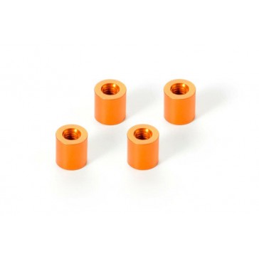 ALU STAND M3 6x6.4MM - ORANGE (4)