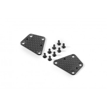 GRAPHITE ARS REAR LOWER ARM PLATE 1.6MM (L+R)