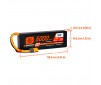 5000mAh 2S 7.4V Smart G2 LiPo 50C Hard Case: IC3