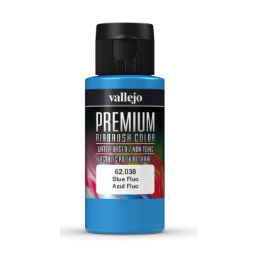 Premium RC acrylic color (60ml) - Blue Fluo