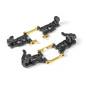 BRASS REAR LOWER 1-PIECE SUSPENSION HOLDER - REAR - RR