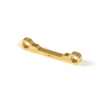 BRASS FRONT LOWER 1-PIECE SUSPENSION HOLDER - FRONT - FF