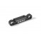 ALU REAR LONGER LOWER SUSP. HOLDER - NARROW - REAR - SWISS 7