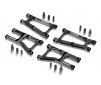 ALU FRONT & REAR SUSPENSION ARM 1-HOLE -- SWISS 7075 T6 (2+2)