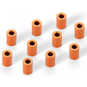 ALU SHIM 3x6x9.0MM - ORANGE (10)