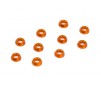 Alu Conical Shim 3X6X2.0mm - Orange (10)