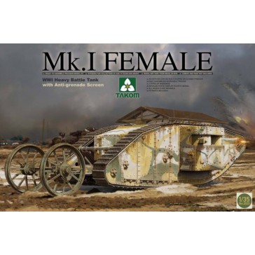 WWI Heavy Battle Tank MkI Fem. 1/35