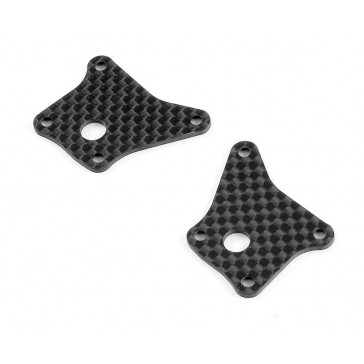 GRAPHITE FRONT LOWER ARM PLATE 1.6MM (2)