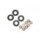 DISC.. Shims 1X5X0.15 (8pcs) 6.2X12.5X0.2 (4pcs) YellowRC