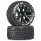 DISC. Picket ST 2.8 2WD Mounted 1/2" Offset Blk (2)