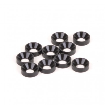 SPEED PACK - M3 Csk Washers - Black Alloy (pk10)