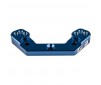 B6.2 FT REAR BALLSTUD MOUNT +2MM BLUE