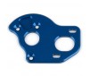 RC10T6.2 LAYDOWN MOTOR PLATE BLUE ALUMINIUM