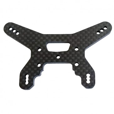 RC10B74.1 REAR SHOCK TOWER 27.5mm CARBON