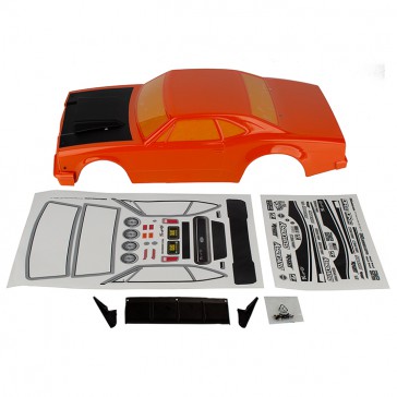 DR10 REAKT DRAG BODY SHELL ORANGE