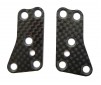 RC8B3.2 FT FR.UPPER SUSP. ARM INSERTS CARBON 1.2MM