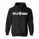 LOGO HOOD PULLOVER BLACK - LARGE