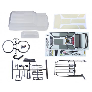 TRAILRUNNER BODY CLEAR WITH ACCESSORIES