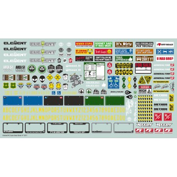 ELEMENT SCALE DECAL SHEET