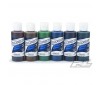 RC BODY PAINT - CANDY SET RED/YELL/GRE/BLUE/VIO/TURQ
