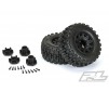 BADLANDS MX28 HP 2.8" BELTED TYRES ON BLK 6x30 HEX