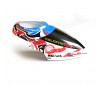 DISC.. FUSELAGE NE125 SOLO PRO - ROUGE/SILVER (NE6001187)