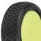 DISC.. ELECTRON 2.2" 2WD MC FRONT TYRE/YEL. WHEEL TLR 5.0