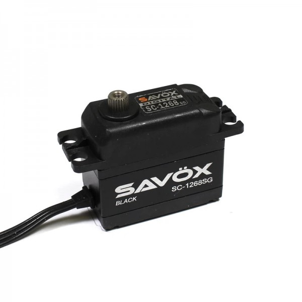 Savox HV BLACK EDITION STD DIGITAL SERVO 21KG@7.4V (LIPO) - MCM Group