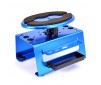 DELUXE ALUM LOCKING ROTATING MAINTENANCE STAND - BLUE