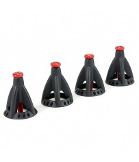 6-TON ALLOY ADJUSTABLE SCALE HEIGHT JACK STAND (4PC)