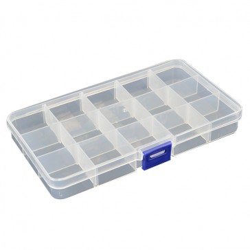 PARTS BOX 175MMX100MM (15 SECTIONS)