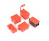 SCALE 5PC TOOL & COOLER CASE SET - RED