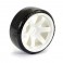 1/10 STREET/DRIFT TYRE 6-SPOKE WHEEL (6MM OFFSET)