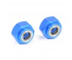 ALUMINIUM FRONT WHEEL 12MM HEX ADAPTORS w/BRG (PR)