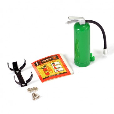 FIRE EXTINGUISHER & ALLOY MOUNT - GREEN