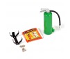 FIRE EXTINGUISHER & ALLOY MOUNT - GREEN