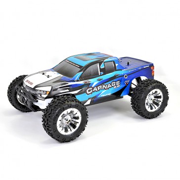 CARNAGE 2.0 1/10 BRUSHED TRUCK 4WD RTR - BLUE