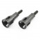 COMET REAR WHEEL AXLES BRUSHED (PR)