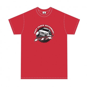 FTX GEAR LOGO BRAND T-SHIRT RED - SMALL