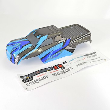 TRACER MONSTER TRUCK BODY & DECAL - BLUE