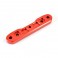 DR8 REAR RF ALUMINUM LOWER CNC SUSPENSION MOUNT - RED