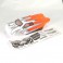 TRACER TRUGGY BODY & DECAL - ORANGE
