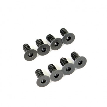 ZORRO FLAT HEAD HEX SCREW M4X10MM SELF TAPPING (6PC)