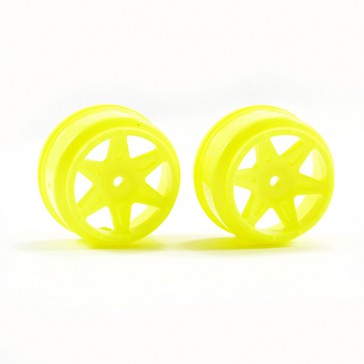 COMET DESERT BUGGY /SHORT COURSE REAR WHEEL YELLOW